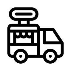 community events line icon