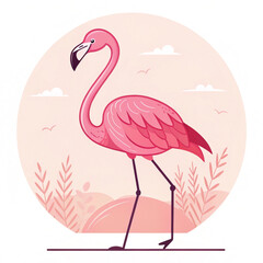 pink flamingo