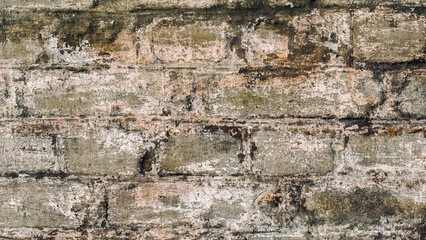 old brick wall close up