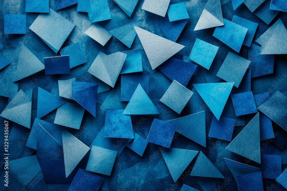 Aufkleber multicolor background composed of sheet-like elements. textured for visual design