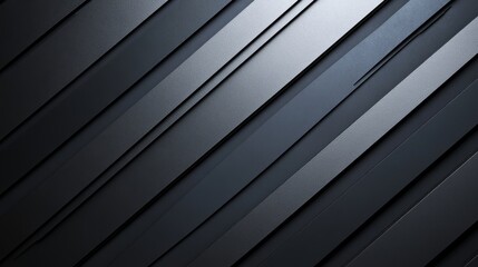 Dynamic lines in abstract black texture digital art modern aesthetic close-up view