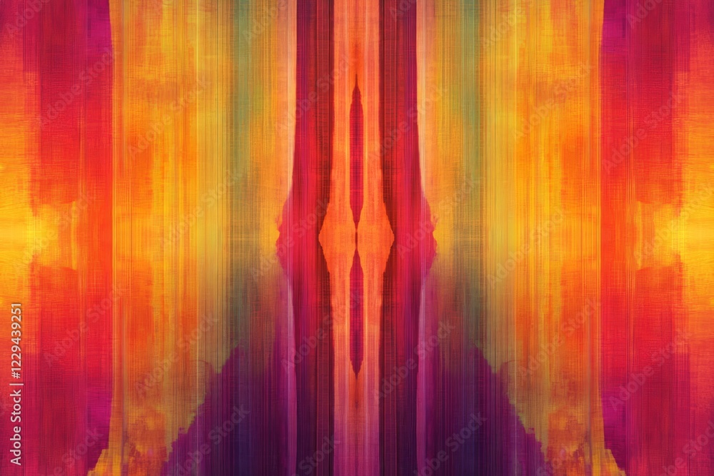 Poster a colorful abstract artwork featuring vivid hues and dynamic patterns, perfect for modern design and