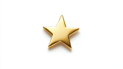 Obraz premium National Employee Appreciation Day. Gold star pin symbolizing achievement and recognition