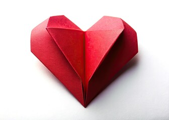 Isolated Paper Heart Documentary Photography AI Art
