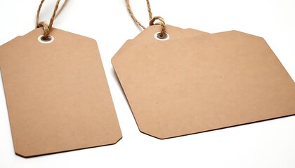 sale labels hanging, isolated on white background,Paper Price Label With Rope Isolated on White,clipping path, cut out, label, marketing, no people, retail, sale, string, hanging,76