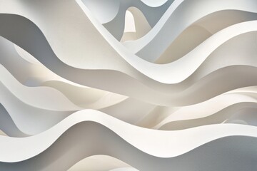 Obraz premium Blank white gradient background with product display. White backdrop or empty studio with room floor. 3D rendering