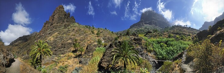 Barranco de Masca gorge, Tenerife, Canary Islands, Spain, Europe