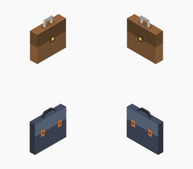 Work bag icon illustrated in vector on white background