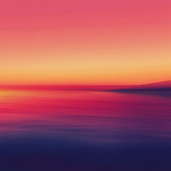 sunset in the mountains