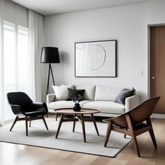 Asymmetrical Minimalism – A minimalist space where furniture and decor are placed slightly off-center for an artistic touch.