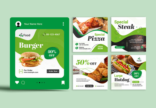 Food Social Media Post