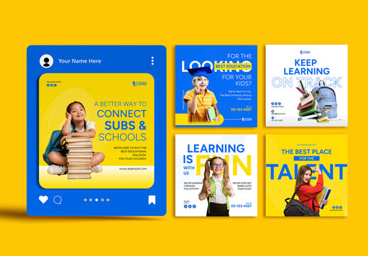 Social Media Post For Education And Learning