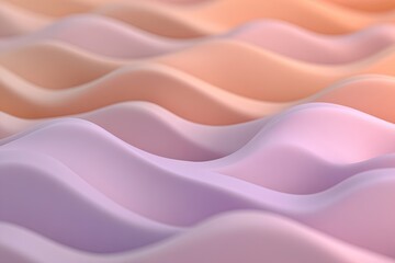 Wave-like patterns flow across a textured surface in pastel colors creating a soothing visual effect