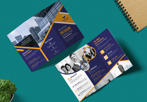 Creative Design Marketing Trifold Brochure