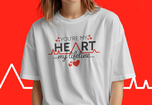 Tshirt Design For Love Expressing
