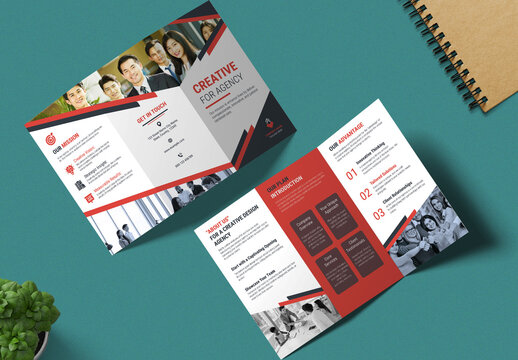 Creative Agency Trifold Brochure