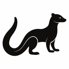 silhouette of a dog