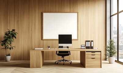 Interior of modern office.