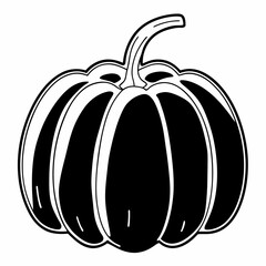 pumpkin on a white background