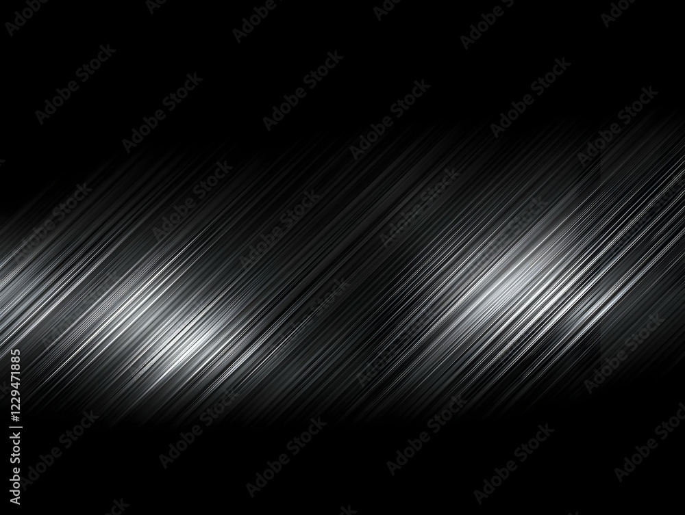 Poster abstract background with diagonal lines creates dynamic visual effect with shades of gray