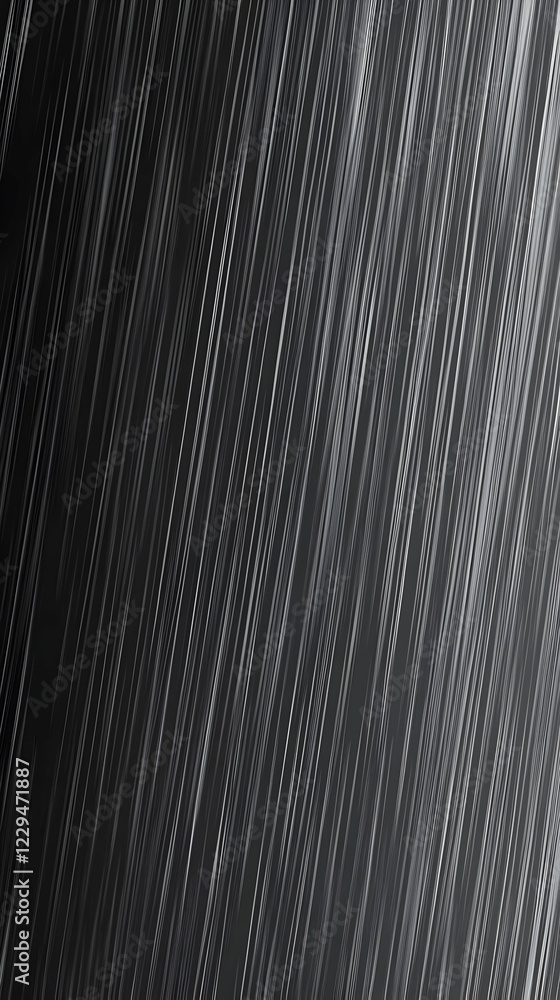 Poster abstract background with diagonal white lines on a dark gray background creates a dynamic visual.