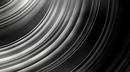 Abstract Black and White Swirls Creates a Dynamic and Modern Background.