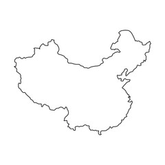 China Map Icon