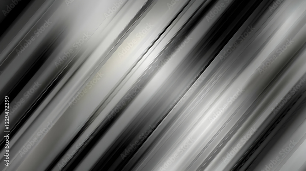 Poster abstract background with diagonal gray and black lines creates dynamic visual