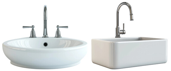 white sink in a bathroom