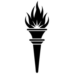 set of burning candles