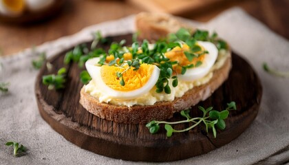 boil egg with salmon