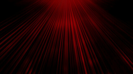 Abstract Red Light Rays Background Creates Dramatic Visual Effect with Dark Contrast