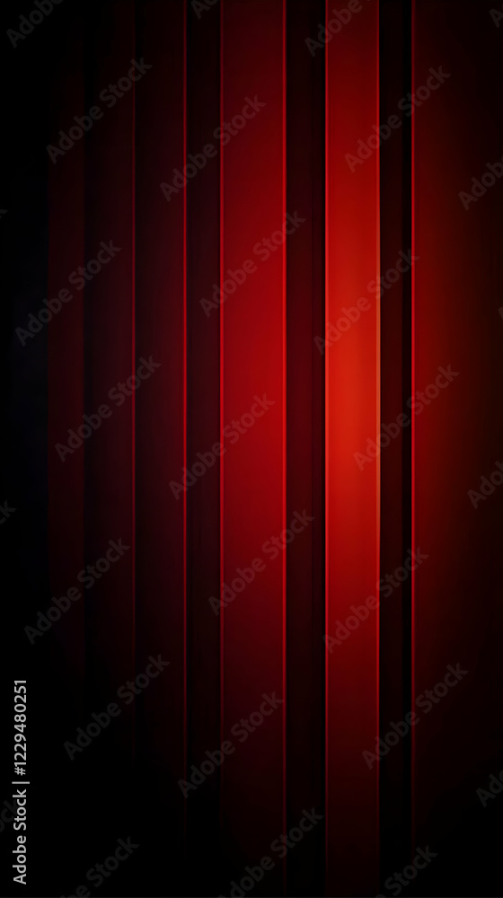 Aufkleber abstract red vertical lines background creates a dramatic and modern design with deep shadows
