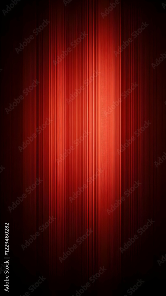 Poster abstract red vertical lines background creates a modern and stylish look with a gradient effect