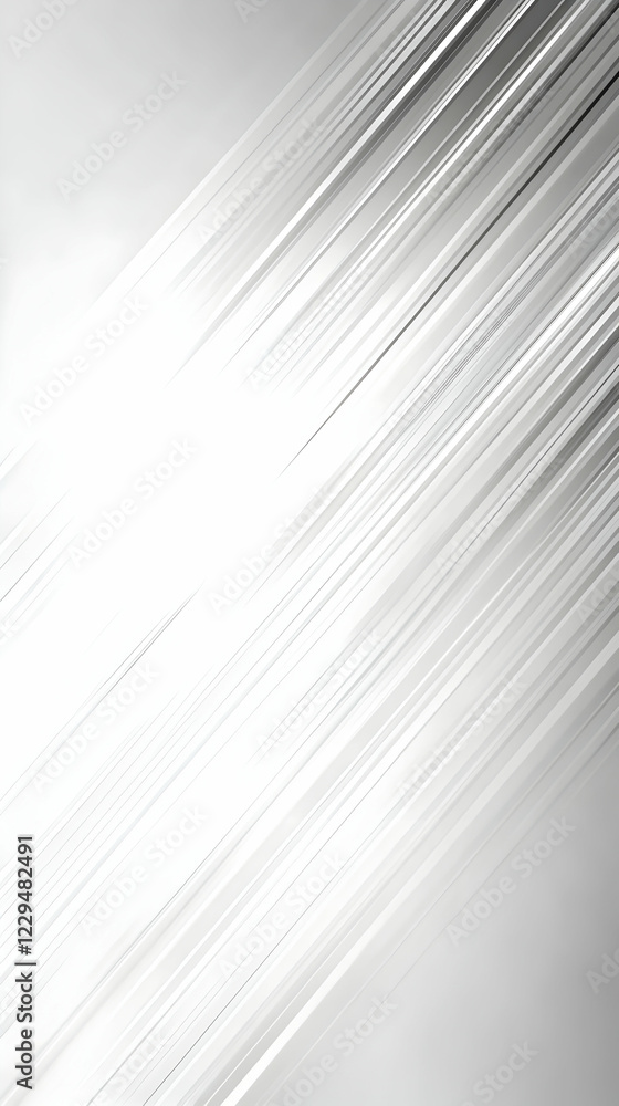 Poster abstract gray and white diagonal lines background creates a sense of motion and speed