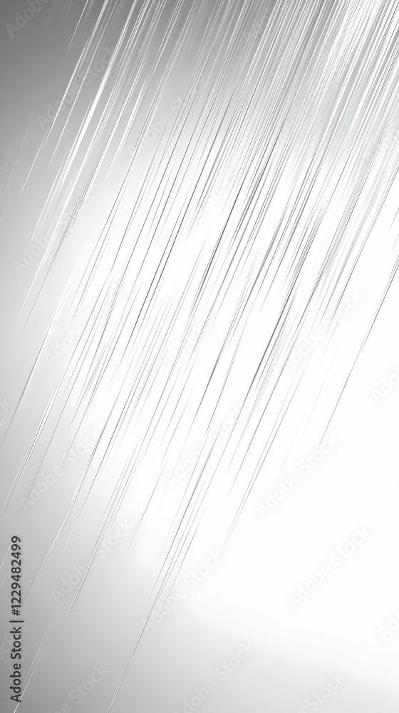 Poster abstract diagonal lines background creates a dynamic and modern design with gray and white hues.