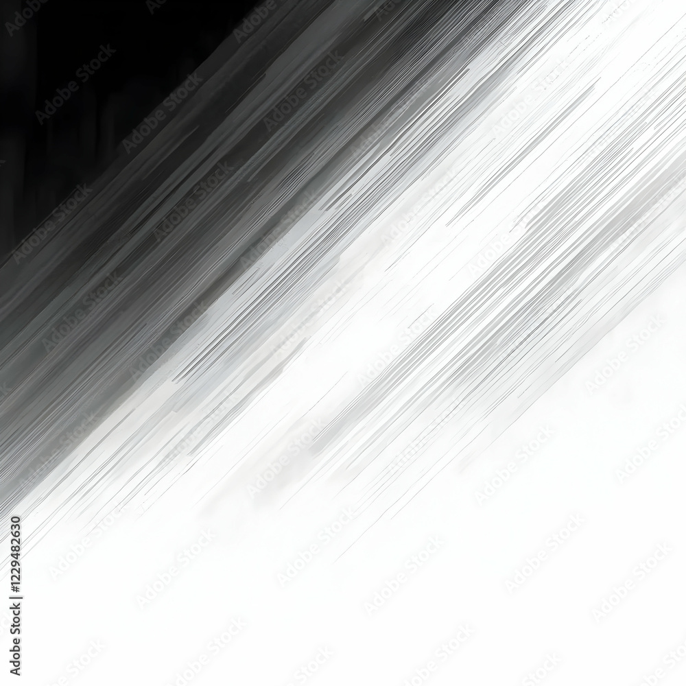 Poster abstract black and white background with diagonal lines creates a dynamic and modern feel for design