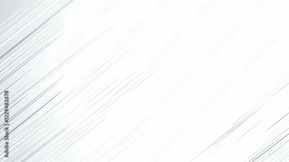 Poster abstract white background with diagonal gray lines creates a dynamic and modern feel