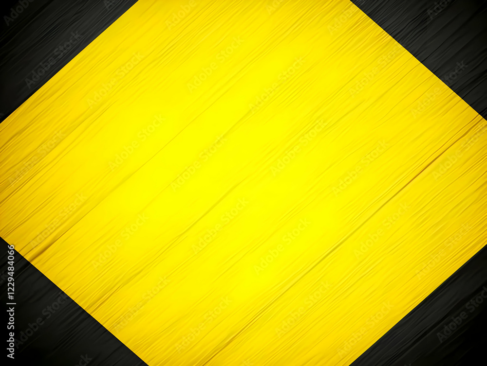 Poster abstract yellow and black background creates a dynamic visual with diagonal stripes and smooth textu