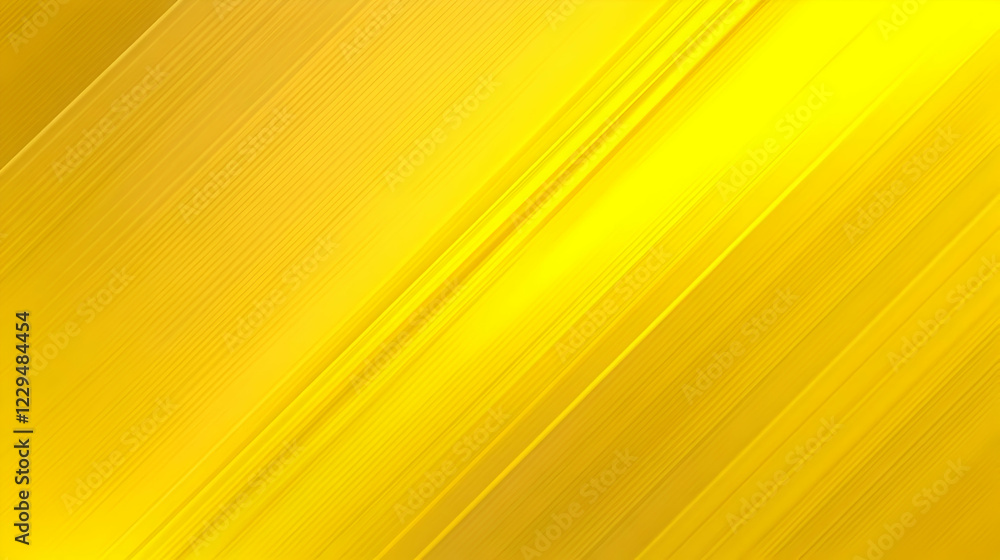 Poster abstract yellow background with diagonal lines creates dynamic visual