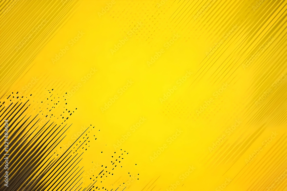 Aufkleber abstract yellow background creates dynamic visual with diagonal lines and subtle texture.