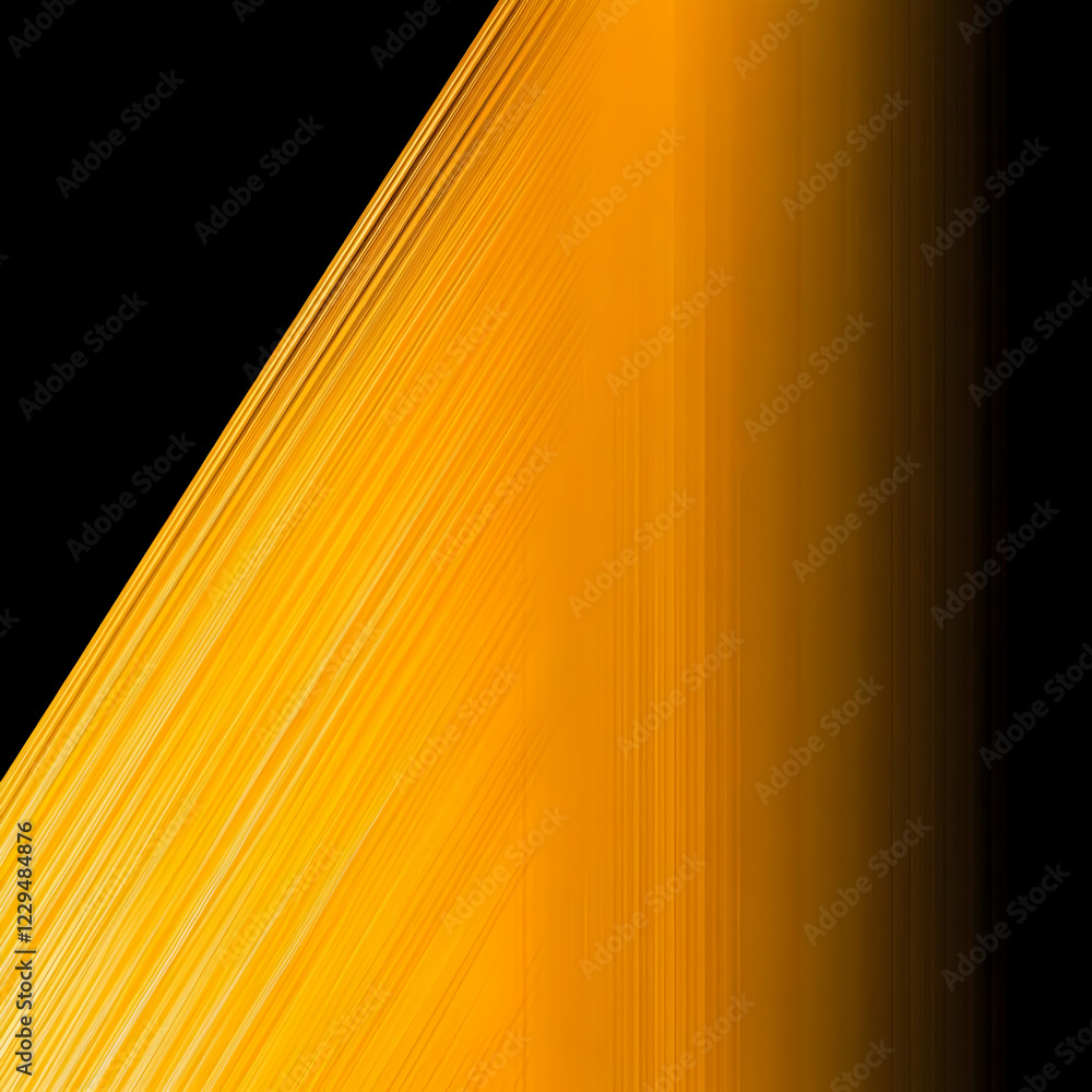 Poster abstract golden light rays background design with black accent creates dynamic visual