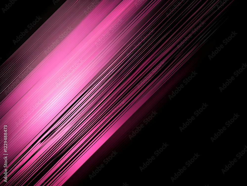 Aufkleber abstract pink and black diagonal lines background creates a dynamic visual.