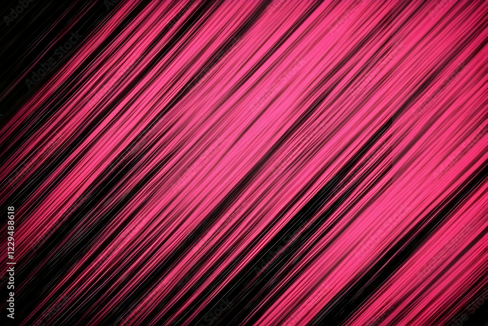 Poster abstract pink and black diagonal lines background creates dynamic visual effect