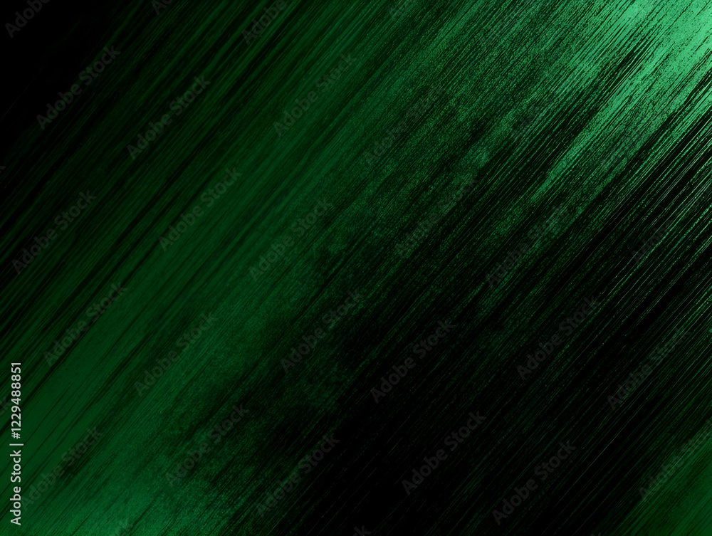 Poster dark green abstract background with diagonal lines and texture creates a dramatic effect for designs
