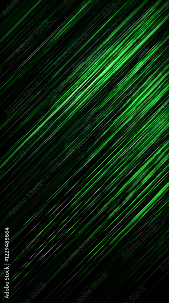 Aufkleber abstract green diagonal lines background creates dynamic visual with modern and minimalist style.