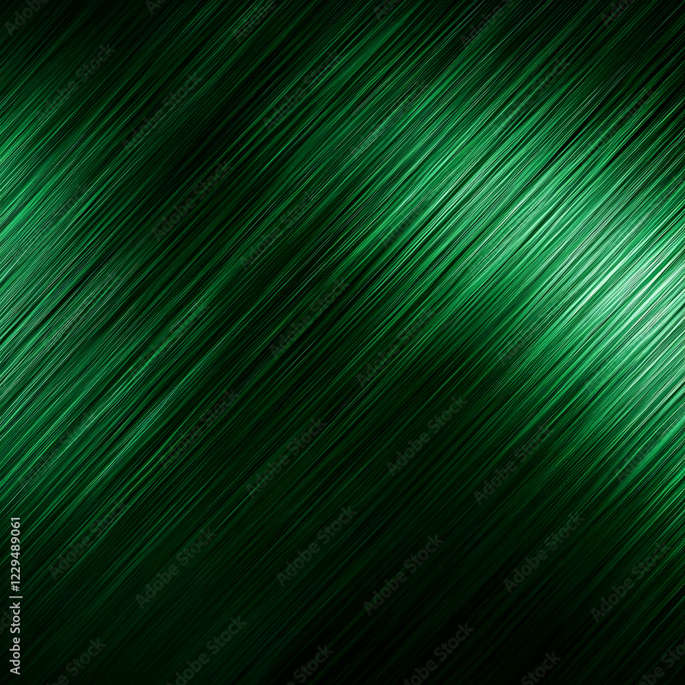 Poster abstract green background with diagonal lines creates a dynamic and modern feel for designs