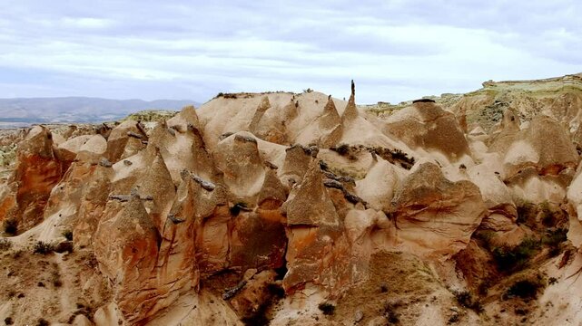 Rock Formation in the Devrent Valley in Cappadocia, Camel Valley, Turkey