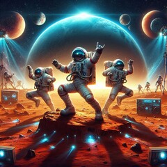 Space Disco Party