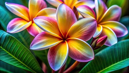 Exotic Tiare Tahiti: a pristine white bloom, capturing Polynesian island flora's beauty.